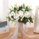 Hand Bouquet White and Champagne