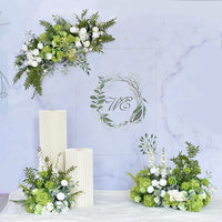 Flowerva Forest style artificial flower wedding scene decoration