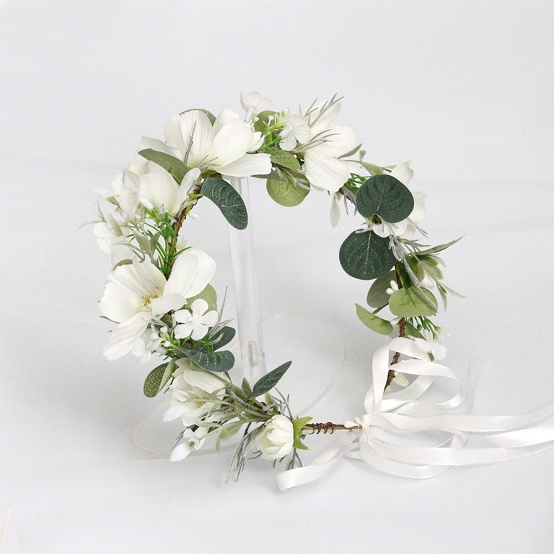 Bridal Wreath Headpiece Tree Peonies