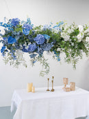 Flowerva Blue Forest Style Simulated Flower Decoration