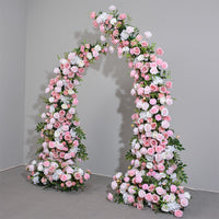 Corne de mouton en forme de rose simulée fleur Art fête de mariage activité de plein air mise en page fond