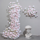 5d New Pink Cake Tower Flower Arch Horn Stand Round Pavilion Decoration Flower Wedding Layout Proposal Simulation Flower Row