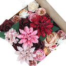 Wedding Flower Box Pink Chrysanthemum