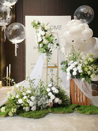Forest Style Wedding Venue Floral Set Background Decoration