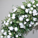 2-meter Green Plant Rose Arch Flower Art Western Style Lawn Wedding Decoration Simulation Embroidery Rose Gate