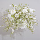 5D New Wedding Table Decoration Flower Wedding Stage Background Layout Simulation Snow Willow Embroidery Ball Rose Ball