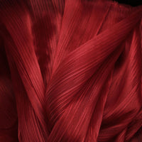 Organza Fabric Pleated Textured Wedding Styling Fabrics