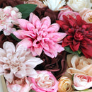 Wedding Flower Box Pink Chrysanthemum