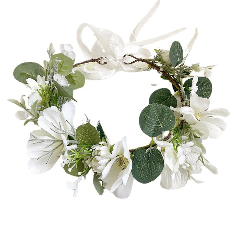 Bridal Wreath Headpiece Tree Peonies