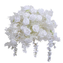 Boule de roses d'hortensia en forme de brouillard, 60cm, pour Table de mariage, support à fleurs en fer, boule de fleurs décorative