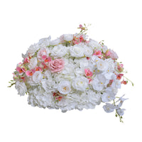 60cm New Simulated Touch Phalaenopsis Flower Ball Wedding Table Placement Flower Art Exhibition Hall Window Decoration Flower Ball Flower