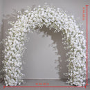 2.4 * 2.4m Arch Flower Art Wedding Background Decoration Simulation Flower Wedding Stage Window Display Hall Layout Arch Flower