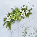 Flowerva décoration de scène de mariage de fleurs artificielles de style forêt