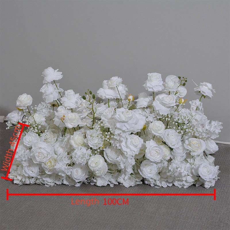 Baby'S Breath Simulation Flower Square Arch Decoration Flower Rows Flower Ball New Wedding Decoration ﻿