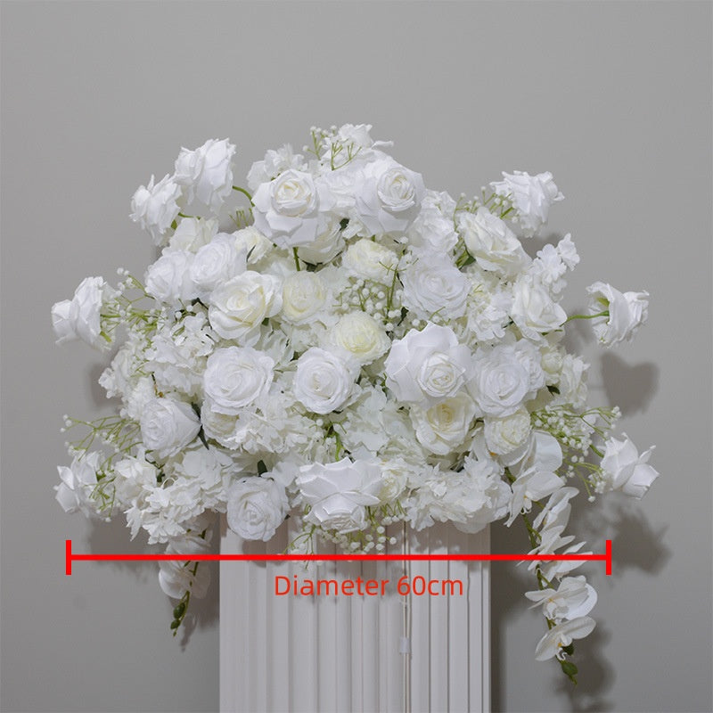 Baby'S Breath Simulation Flower Square Arch Decoration Flower Rows Flower Ball New Wedding Decoration ﻿