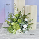 Flowerva Forest style artificial flower wedding scene decoration