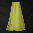 Bright Yellow Great Great Organ Pleated Organza Crinkle Fabric 6324