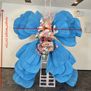 Flowerva Blue Butterfly Wedding&Party Decoration