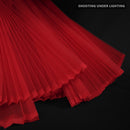 Multiple Colors Options Great Pleated Organza Crinkle Fabric 6324