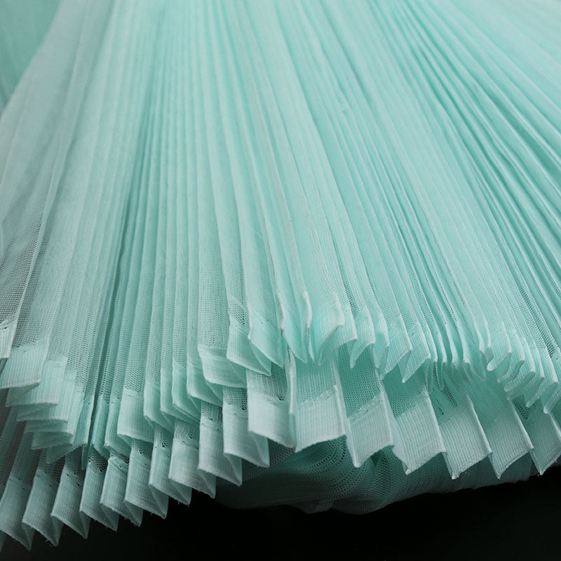 36  Colors Options Great Pleated Organza Crinkle Fabric 6324