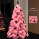 Flowerva Dreamy Pink Series Christmas Light Tree Gift Decorations