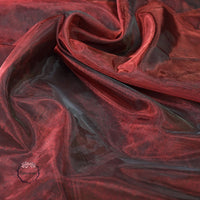 Flowerva Organza fantôme sirène Texture mince doux robe de mariée conception tissu décoration de mariage