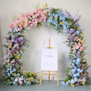 Flowerva Simulated Rose Garden Scenery Arches Wall mounted Flower Wedding&Party&Event Arrangement Decoration