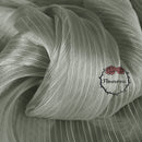 Light Gray Glossy Pleated Texture Wedding Dress Styling Fabric