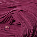 Flowerva Rose Purple Flowerva Pleated Decoration Printmaking Fabric