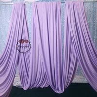 Light Purple Elastic Vertical Drapery Party & Wedding Decoration #18