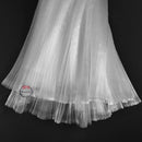 Glossy Pleated Texture Wedding Dress Styling Fabric