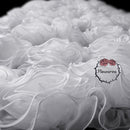 Super Fluffy Organza Big Flower Wedding Dress/Bridal Hair Accessories/Stage Decoration