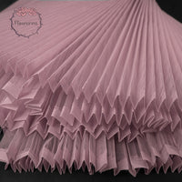 Multiple Colors Options Great Pleated Organza Crinkle Fabric 6324