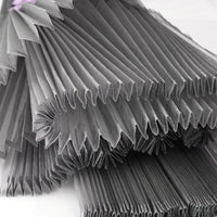 36  Colors Options Great Pleated Organza Crinkle Fabric 6324