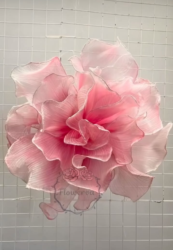 Flowerva Handmade DIY Pink flower material package Wedding&Party&Mall Decoration Props