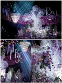 Flowerva Organza Phantom Mermaid Texture Thin Soft Wedding Dress Design Fabric Wedding Decoration