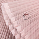 Grayish Pink Great Pleated Organza Crinkle Fabric 6324