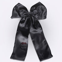 Black Water Ripple Bow Headwear/Dress/Party/Wedding Decoration