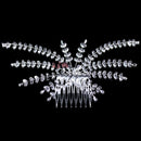 Flowerva Symmetrical Butterfly Shaped Diamond Hair Accessory