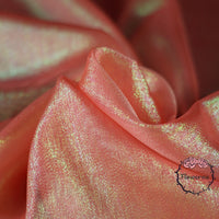 Flowerva cristal brillant Organza perle doré rouge robe de mariée/décoration Design tissu 