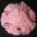 Super Fluffy Organza Big Flower Wedding Dress/Bridal Hair Accessories/Stage Decoration