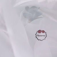 Flowerva Silk Organza Transparent White Thin Soft Wedding Dress Design Fabric Wedding Decoration