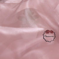 Flowerva – tissu en Organza de soie bleu, fin et doux, pour décoration de mariage, conception de robe 