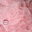 Super Fluffy Organza Big Flower Wedding Dress/Bridal Hair Accessories/Stage Decoration