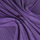 Flowerva Deep Purple Flowerva Pleated Decoration Printmaking Fabric