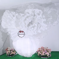Flowerva DIY Giant White "Large Vase" Blooms Forever Wedding Party Backdrop Decora