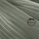 Light Gray Glossy Pleated Texture Wedding Dress Styling Fabric