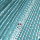 Flowerva Clear Blue Brilliant Pearlescent Fabric Wedding Stage Decoration