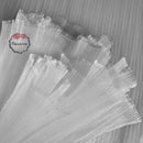 Flowerva Phantom Light Blue Handmade DIY Organza Decorate Flower