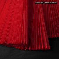 Multiple Colors Options Great Pleated Organza Crinkle Fabric 6324